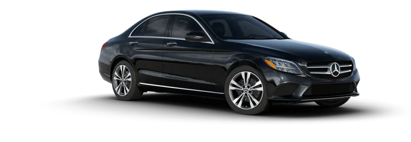 Luxury Mercedes with chauffeur