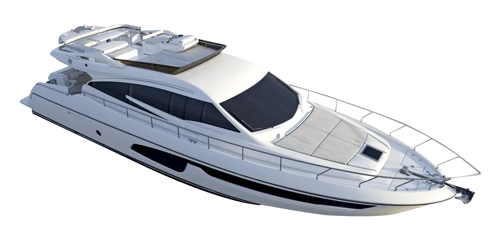 Luxury motor yacht